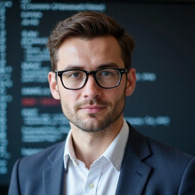 Zdjęcie Marka Lewandowskiego, Głównego Architekta Blockchain